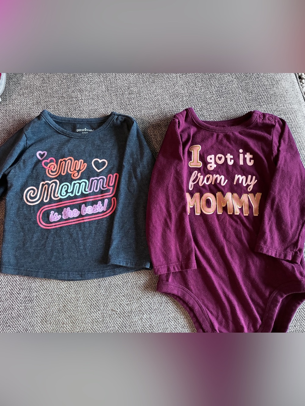 Set of 2 Garanimals Brand T-shirt & Onesie